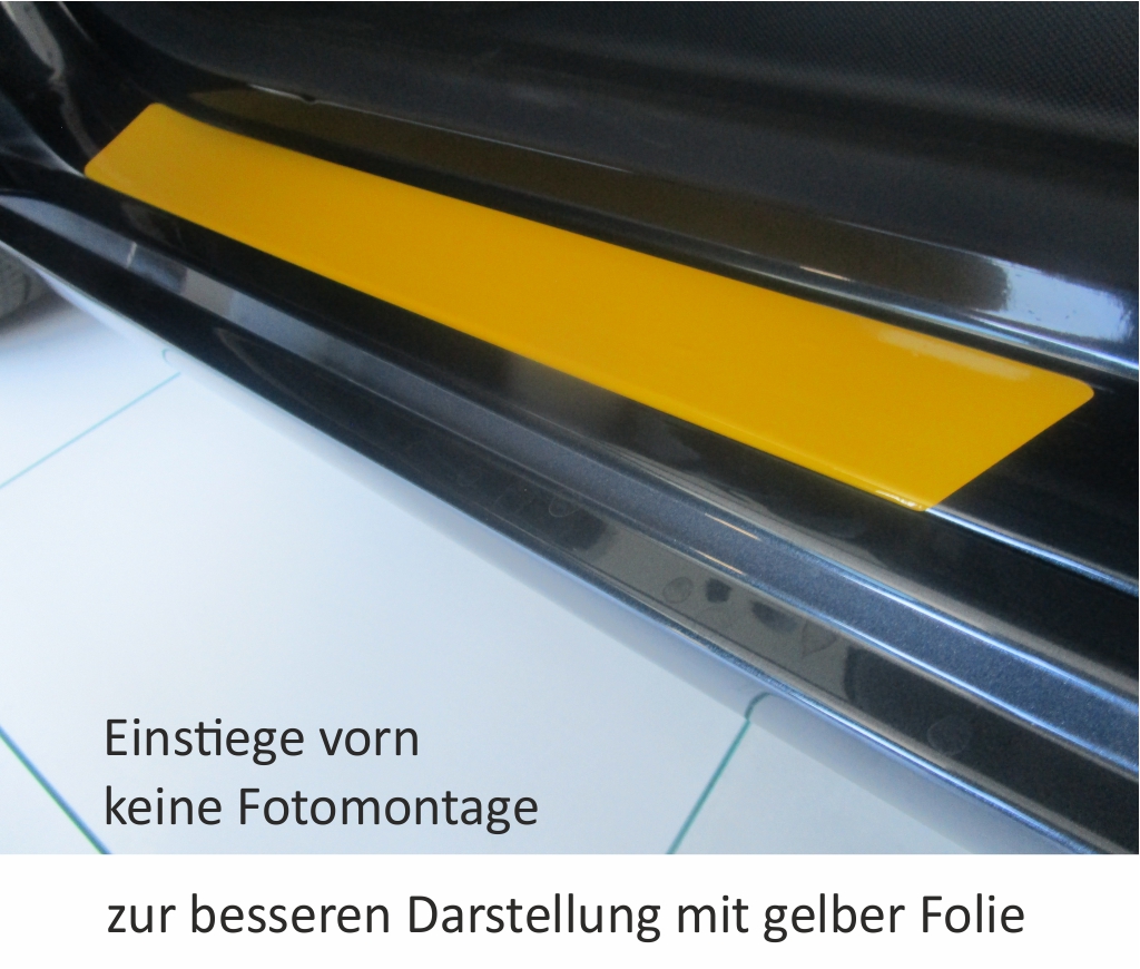 Paint Protection Foil Boot Sill Film Suitable for Renault Zoe ab 2012
